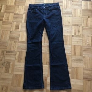 7 for all mankind high waisted bootcut jeans